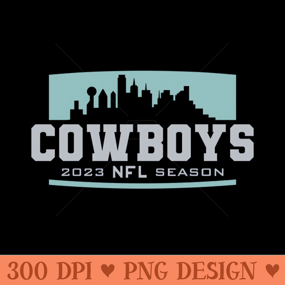 2023 Cowboys - Downloadable PNG - Convenience