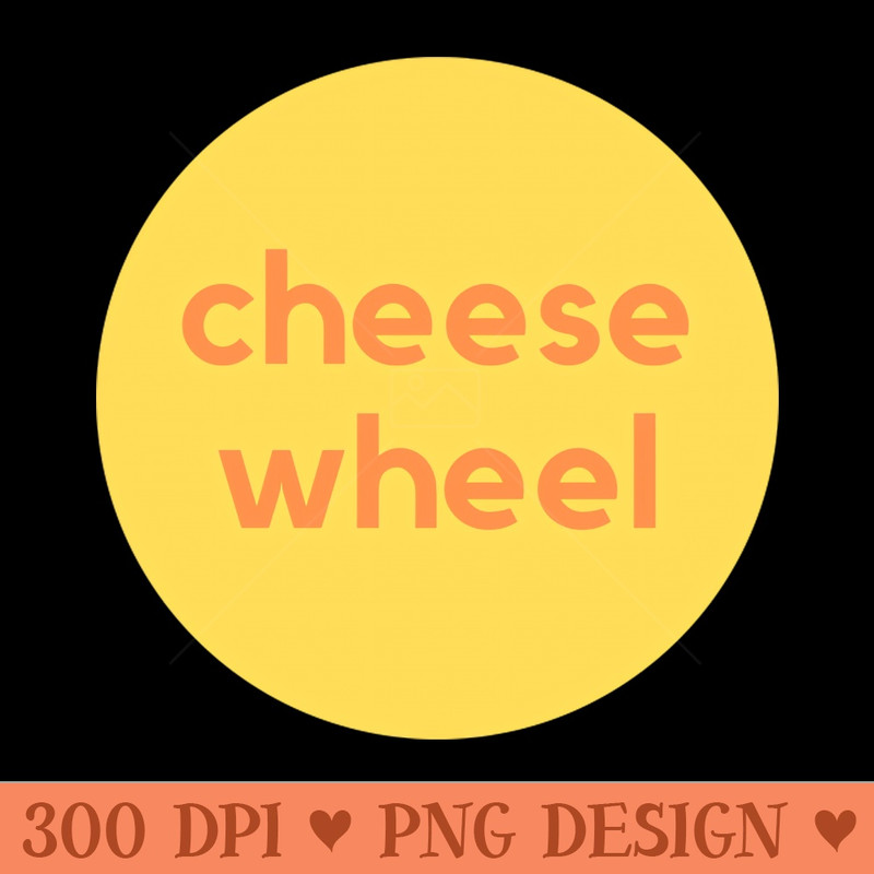 Cheese Wheel - PNG Download Collection - Variety