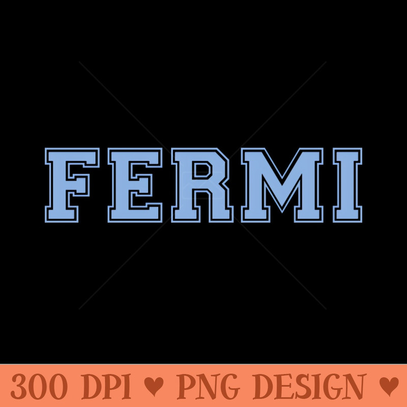 FERMI BLUE - PNG Downloadable Art - Customer Support