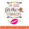 Im here for the cowboys - PNG Design Downloads - Unique