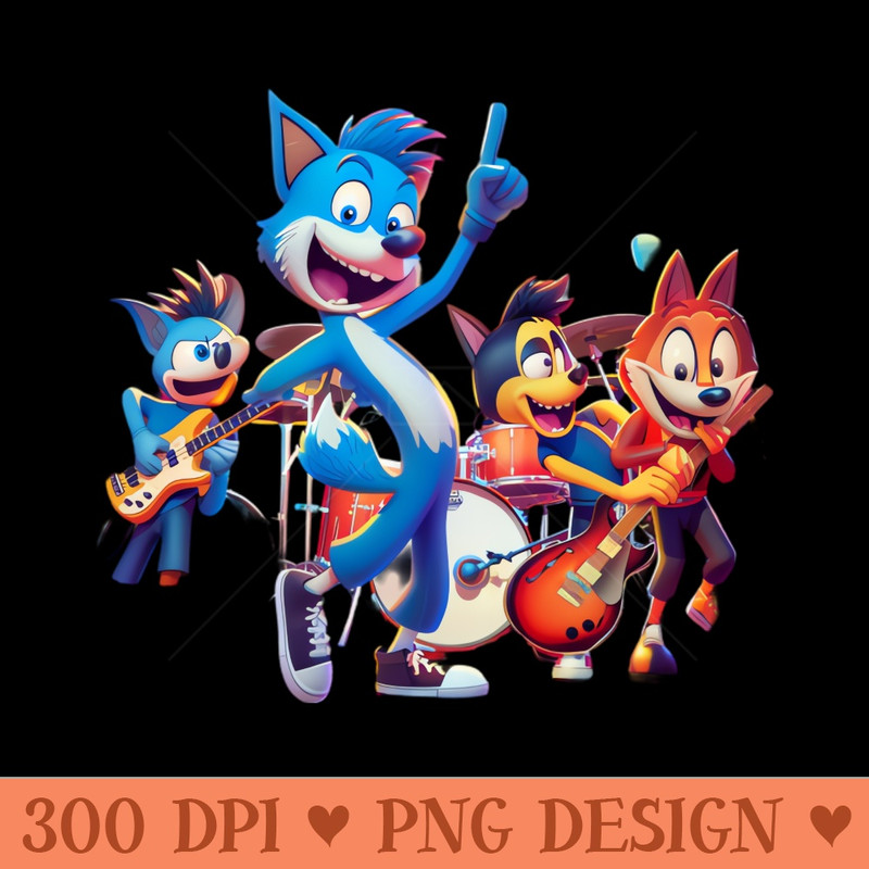 Bluey Naughty Nonsense - Sublimation PNG Designs - Professional Design