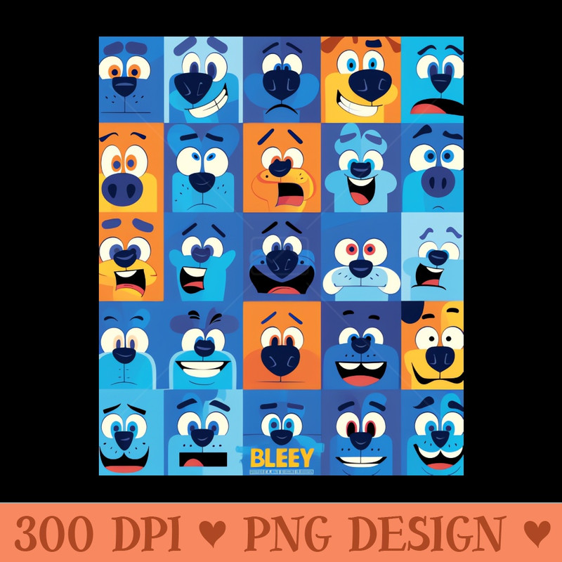 Bluey Playtime Pleasures - PNG Image Downloads - Popularity