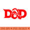 Dad (Du0026D) - Downloadable PNG - Unique