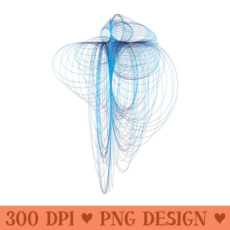 Blue Turquoise Swirl - Download PNG Graphics - Professional Design