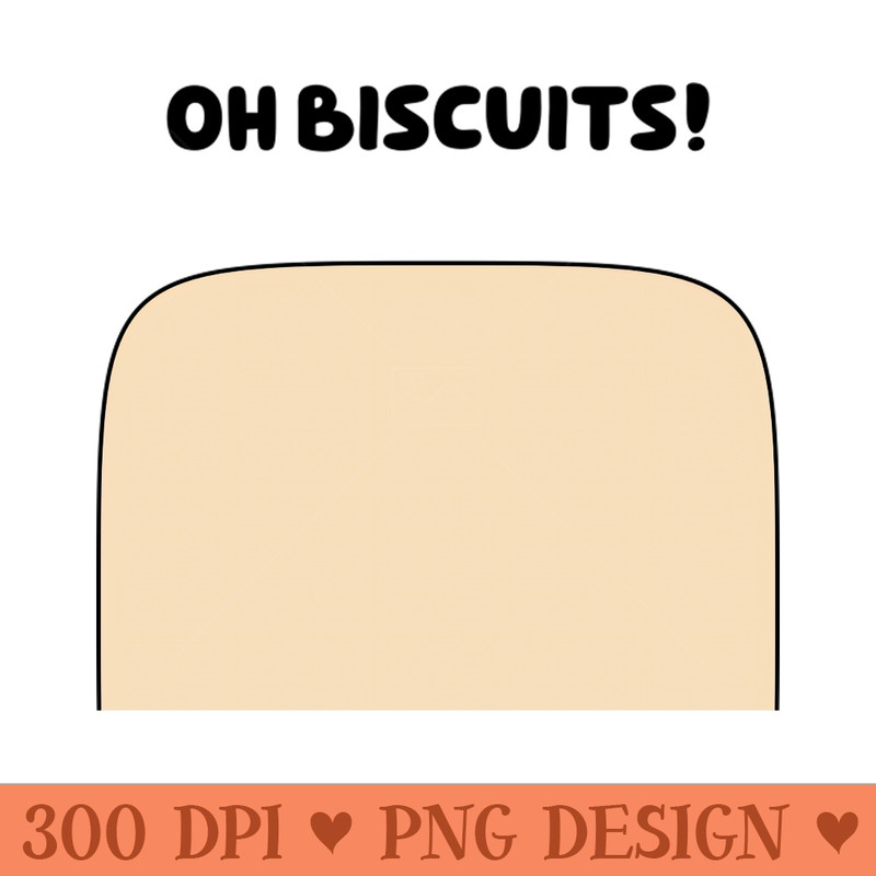 Oh Biscuits Blue shirt - Digital PNG Files - Variety