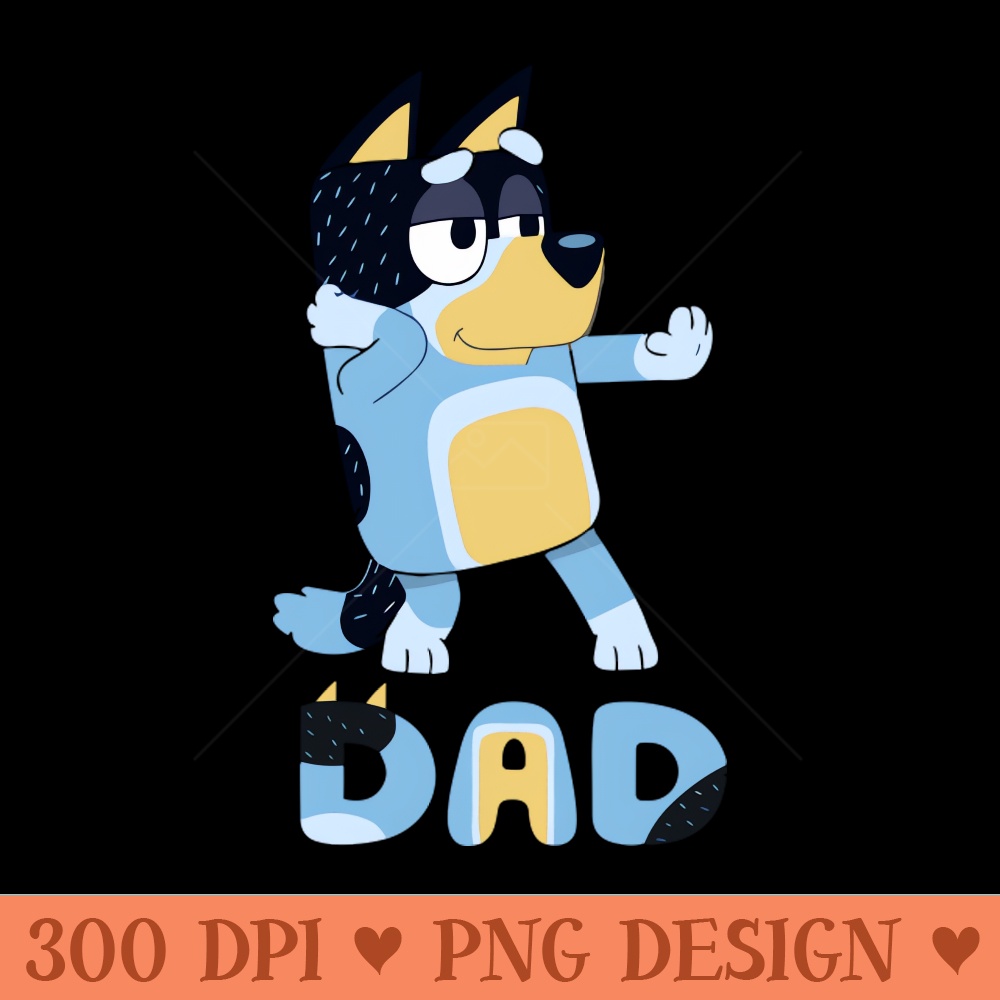 bluey fathers day - PNG Download Website - Convenience