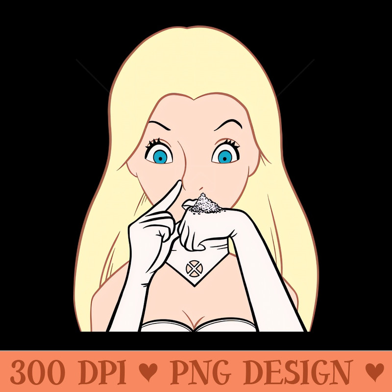 White (Powder) Queen - Digital PNG Download - Popularity