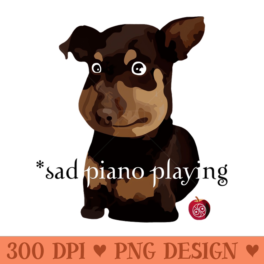 Sad Piano Playing - PNG Download Pack - Flexibility