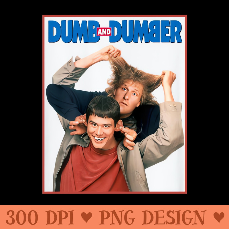 Dumb and dumber - PNG Clipart - Convenience