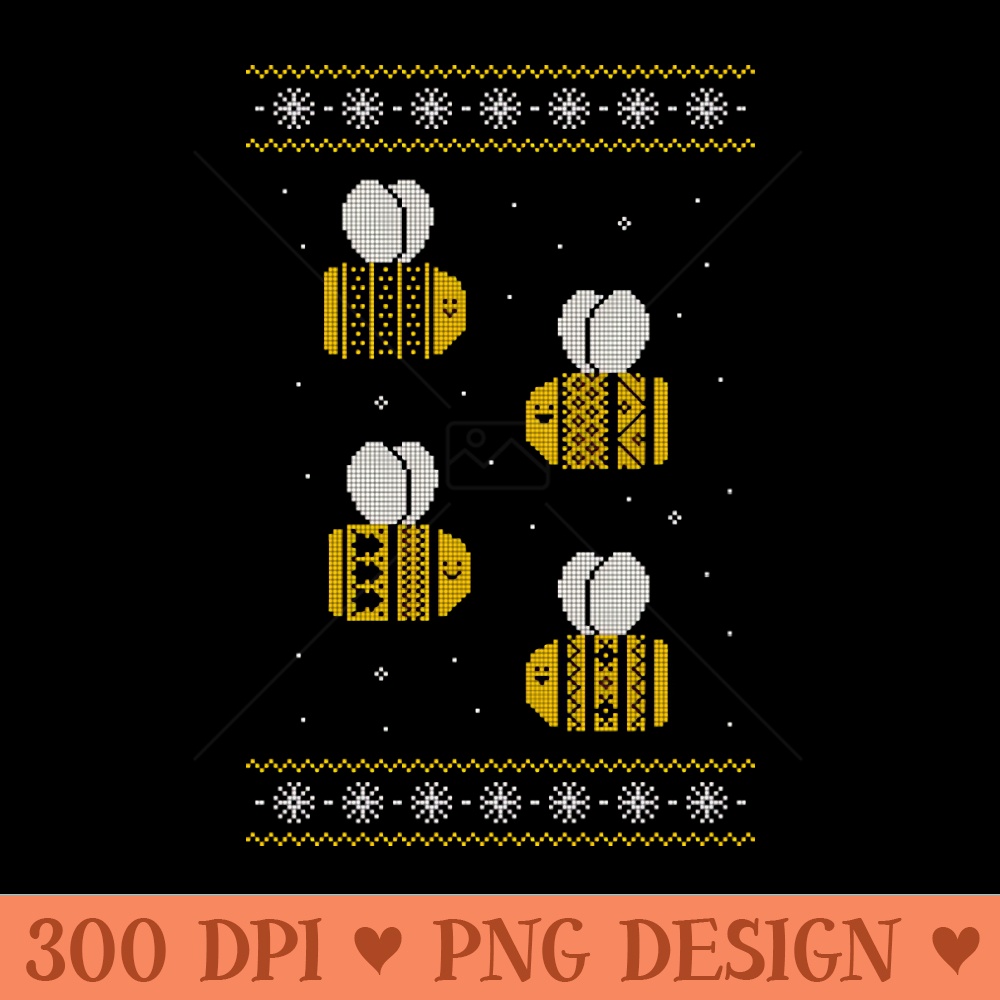 Beeutiful Sweaters - PNG Downloadable Art - Customer Support