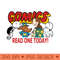 Comics Read One Today (Kids Edition) - Digital PNG Files - Popularity
