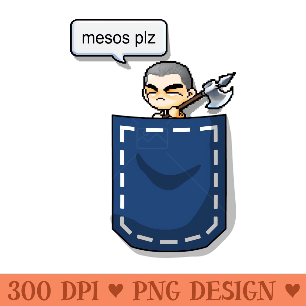 Mesos Plz Pocket - Download PNG Graphics - High Quality 300 DPI