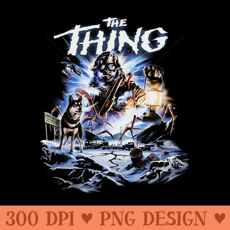 The Thing Movie - Digital PNG Graphics - Flexibility