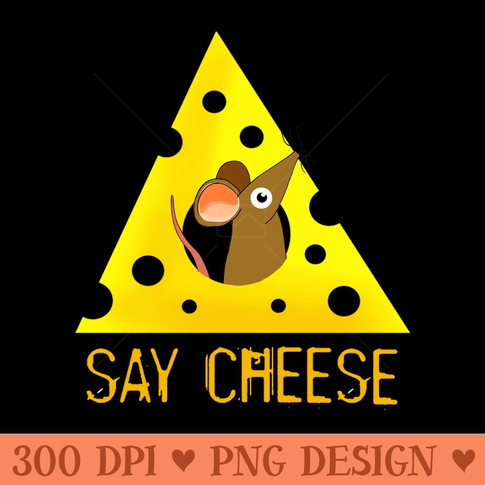 Say Cheese - PNG Downloadable Art - Flexibility