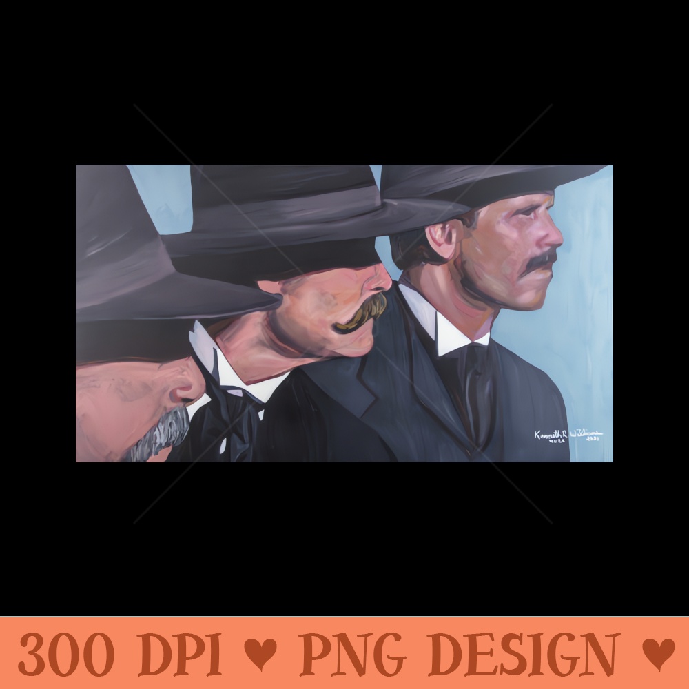 Tombstone Movie - PNG Illustrations - Unique