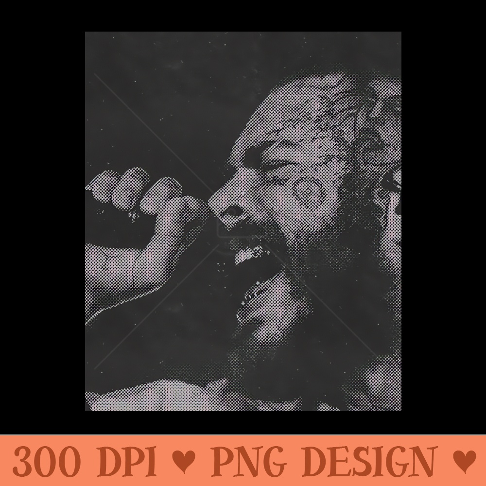 Post Malone   rapper hiphop - PNG Clipart - Unique