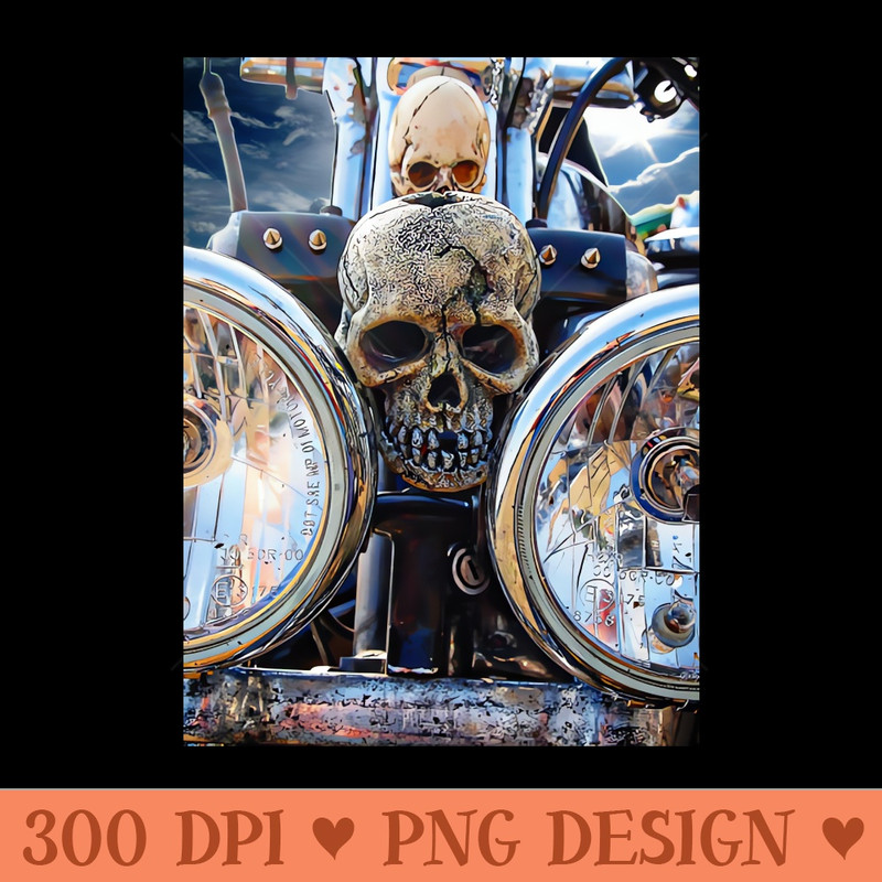 harley skulls - Instant PNG Download - Popularity