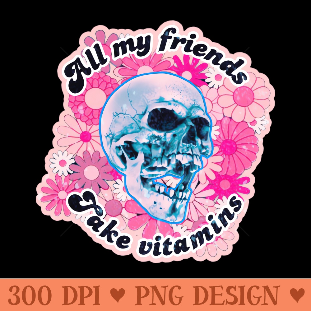 Posty Skull - Sublimation PNG Designs - Flexibility