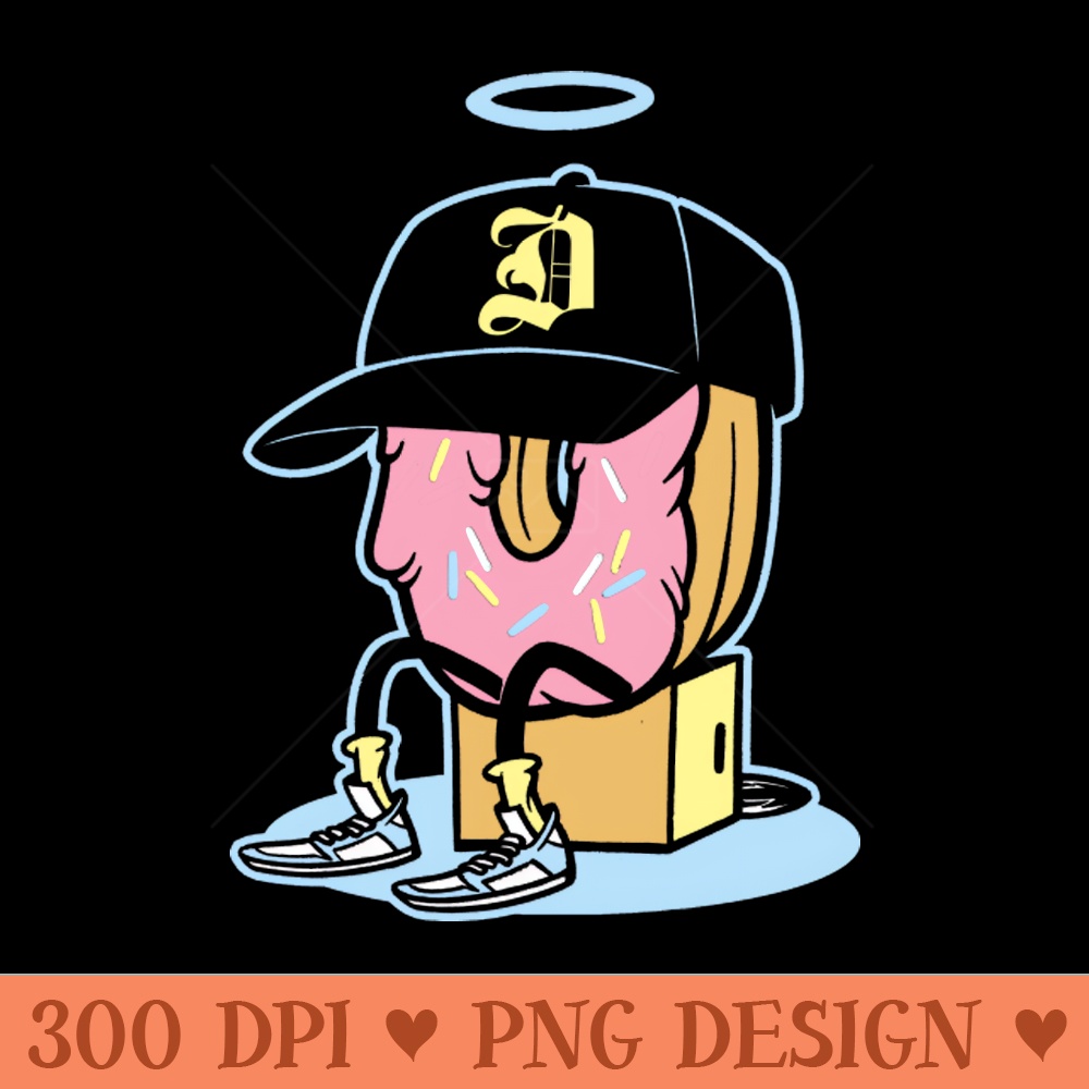 Dilla Donuts - Digital PNG Download - Variety