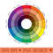 Color Wheel Art Teacher - Digital PNG Graphics - Professional Design