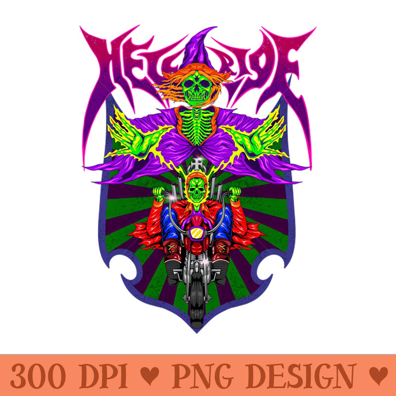 Hell Ride - - High Quality 300 DPI