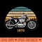 1970 Harley-Davidson XR750 Vintage Motorcycle Design - High-Quality PNG Download - Unique