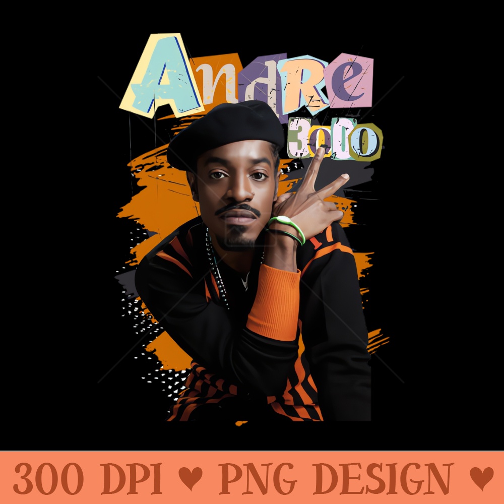 Andre 3000 - PNG Design Downloads - Good Value