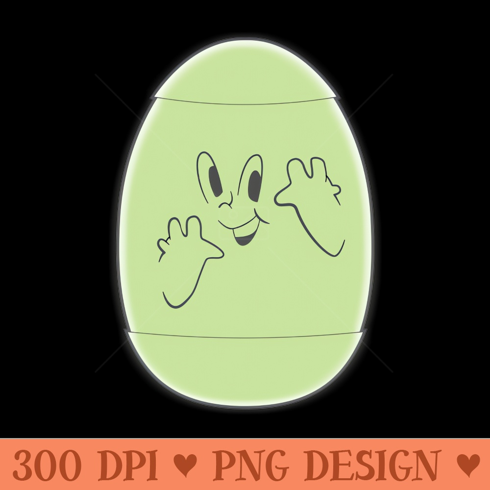 Weeble Ghost - PNG Artwork - Professional Design