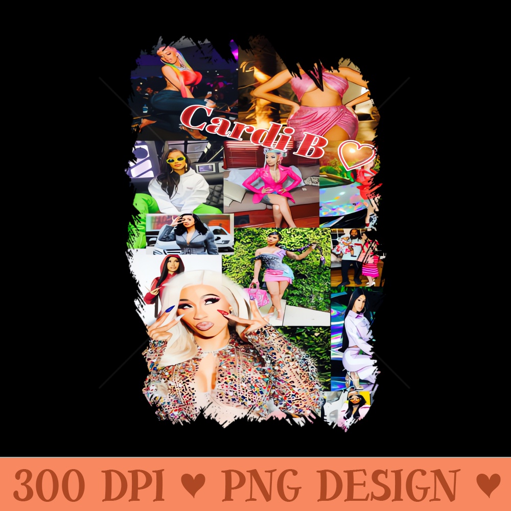 Cardi B - PNG Download Website - Popularity