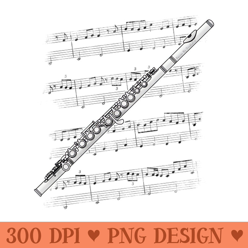 Flute Player Flutist Woodwind Musician - PNG Download Store - Latest Updates