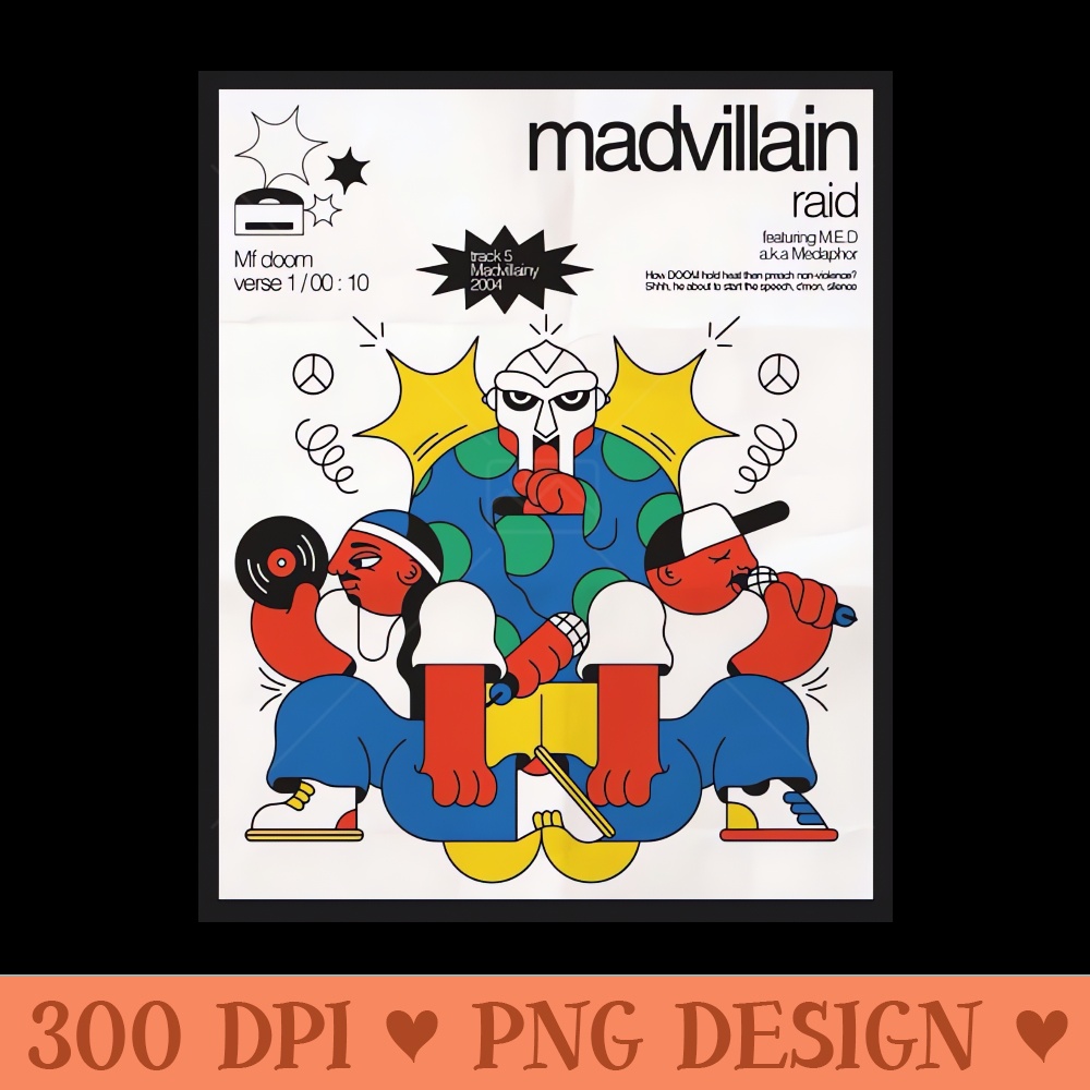 mf doom - Download PNG Graphics - Unique