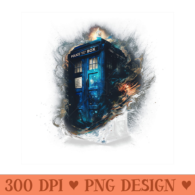 The Tardis - PNG Download Library - Customer Support