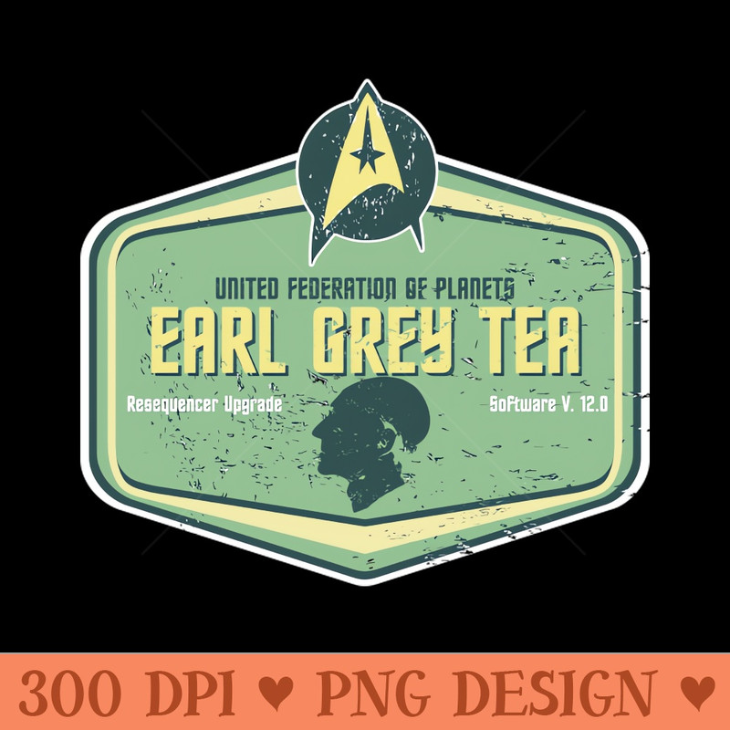 EARL GREY STARFLEET SPECIAL EDITION - Premium PNG Downloads - Customer Support