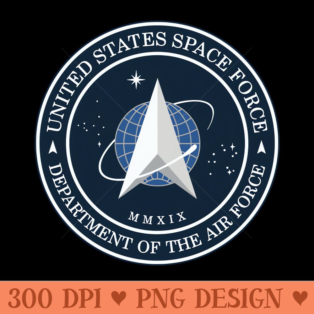 United States Space Force Seal - - Professional Design