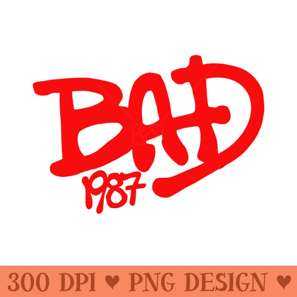 BAD Michael Jackson - PNG Graphics - Customer Support