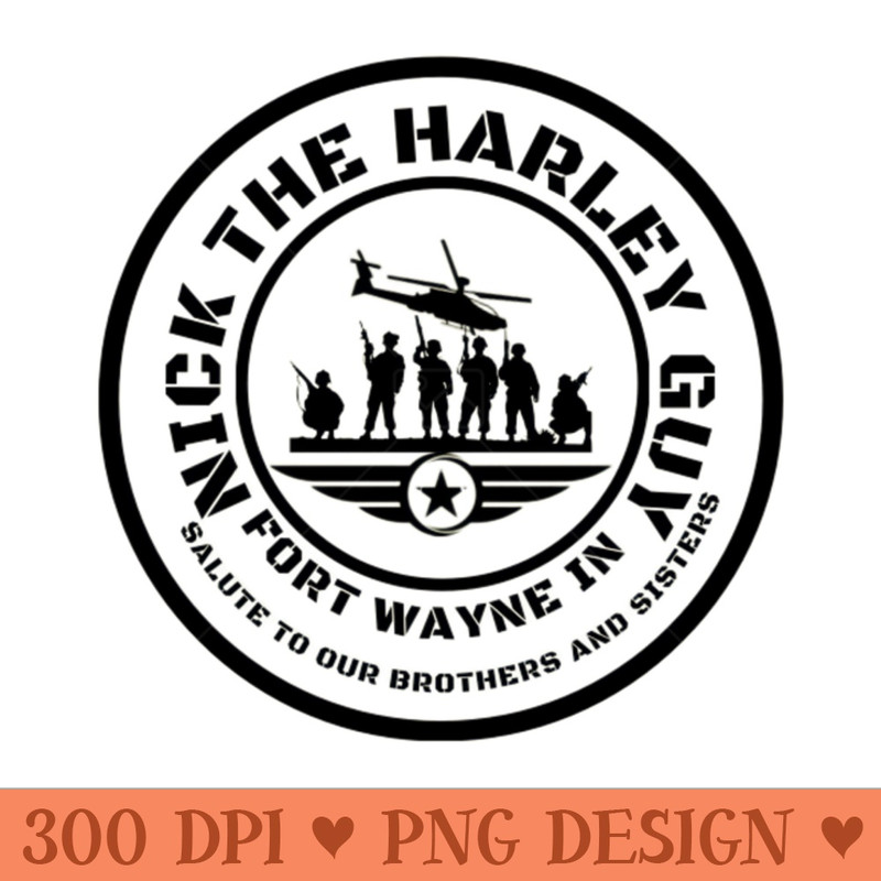 Nick The Harley Guy Salute - PNG Graphics - Unique