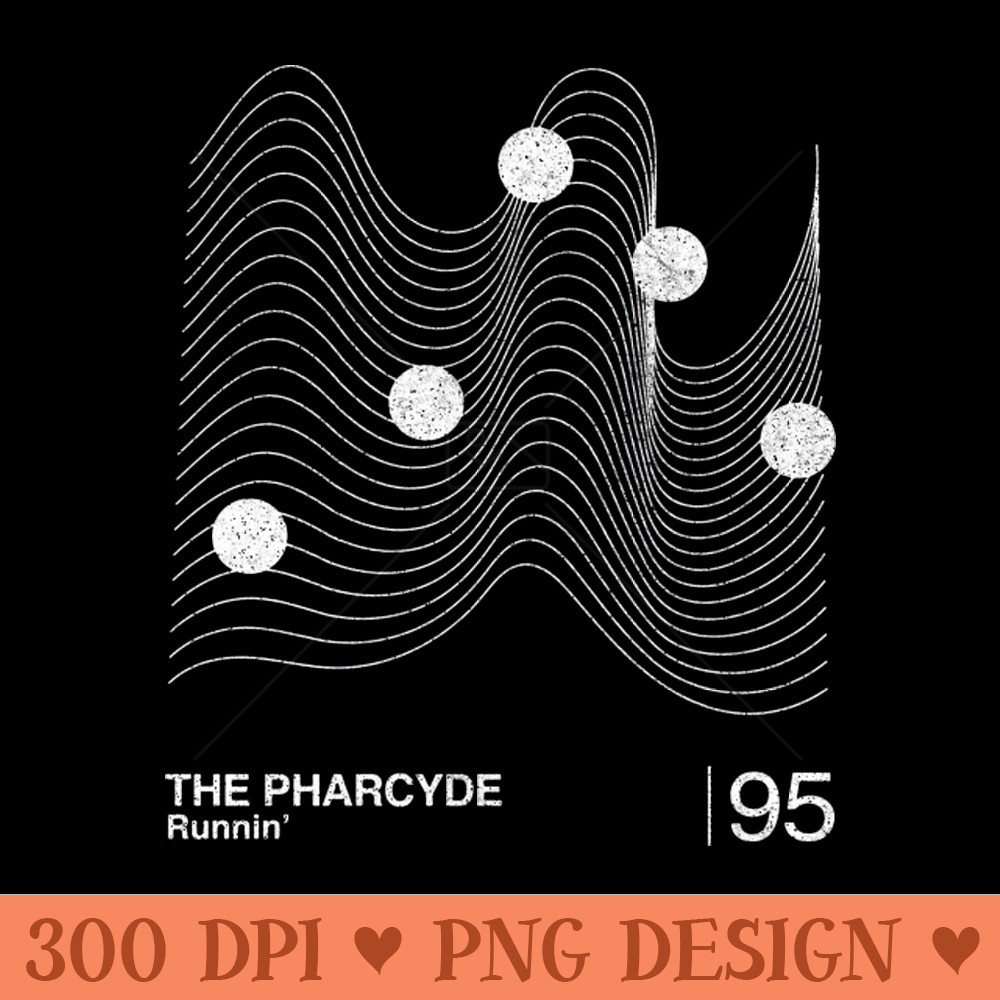 The Pharcyde Minimalist Graphic Design Tribute - Digital PNG Download - Customer Support