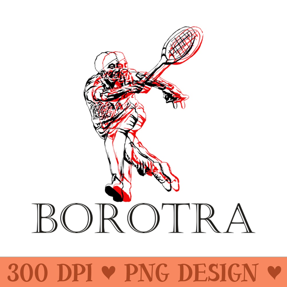 Jean Borotra - Downloadable PNG - Variety