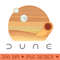 Dune Desert Sandstorm and Sandworm - PNG Downloadable Art - Convenience