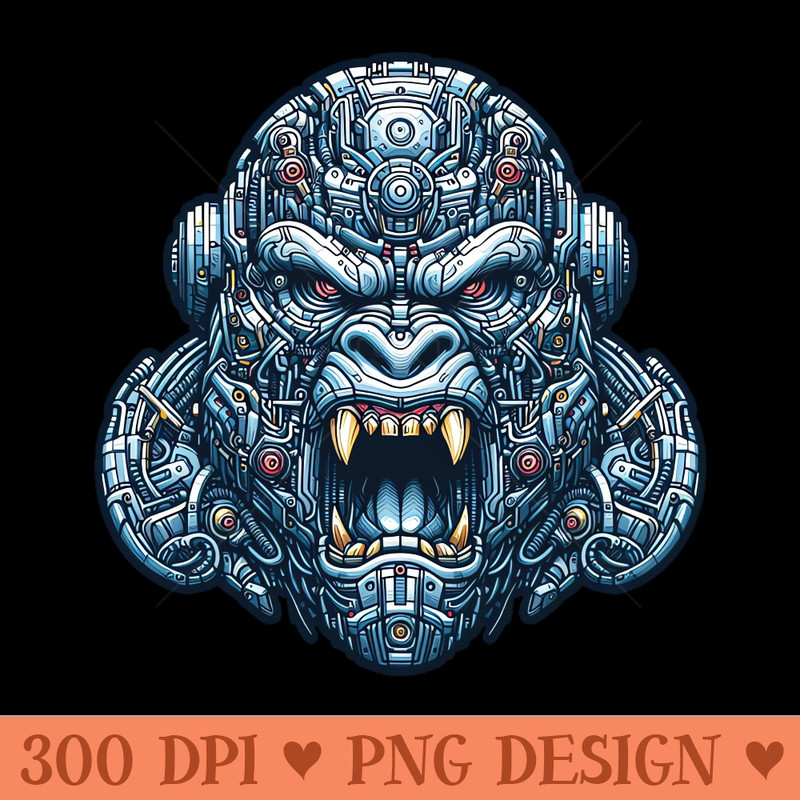 Mecha Apes S04 D25 - Transparent PNG - Good Value
