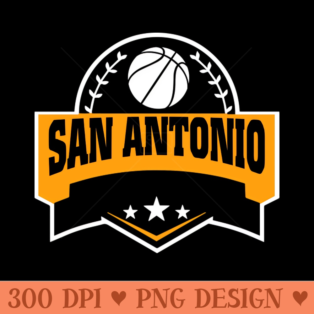 Personalized Basketball San Antonio Proud Name Vintage Beautiful - Digital PNG Files - Good Value