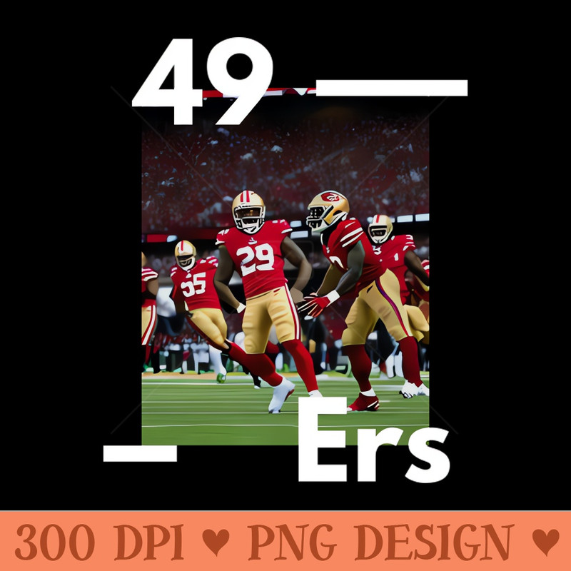 Bang Bang 9er Gang , 49 ers graphic design - PNG Image Downloads - High Quality 300 DPI