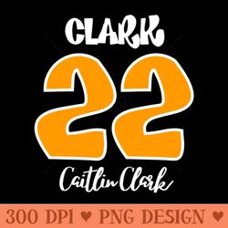 clark 22 white outline color - png file download