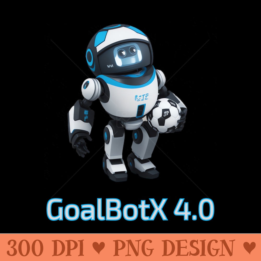 KDRB001 Soccer Robot GoalBotX 4.0 - PNG Download Collection - Convenience