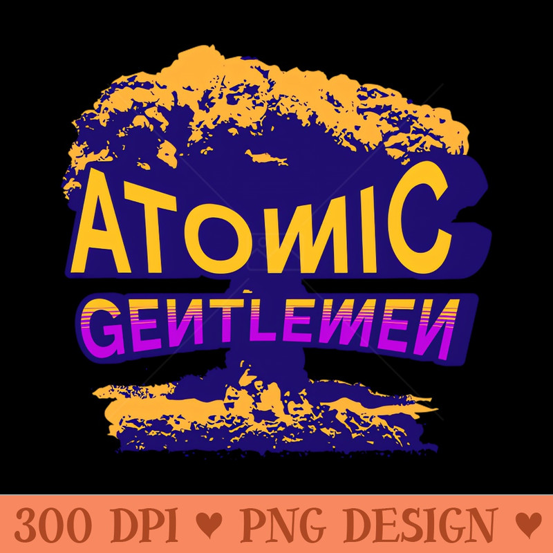Atomic Gentlemen - PNG Downloadable Resources - Flexibility