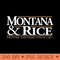 Montana u0026 Rice - Downloadable PNG - Professional Design