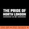 The Pride of North London - PNG Downloadable Art - Flexibility