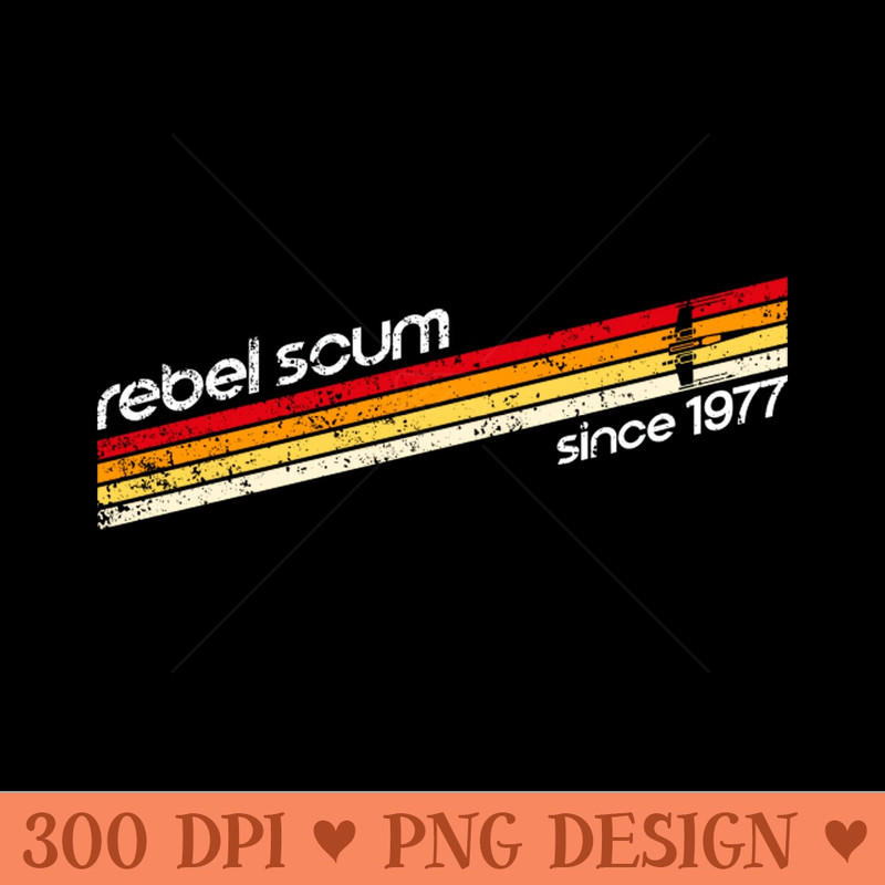 Old School Scum - Digital PNG Download - Professional Design