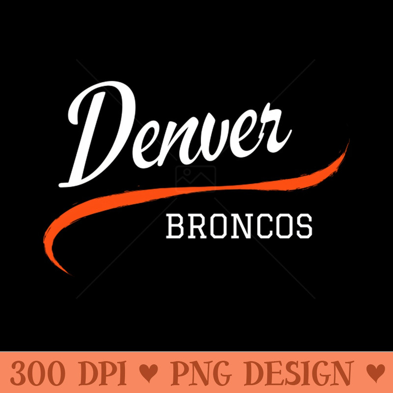 Broncos Retro - PNG Download Store - Popularity