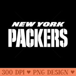 new york packers - png printables